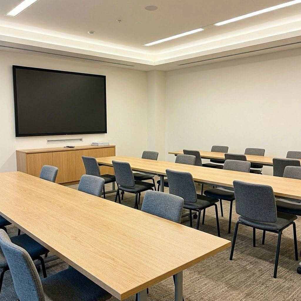 员工关怀组怎样为应急通道临时检查制定写字楼办公视频会议空间配置的协作方案